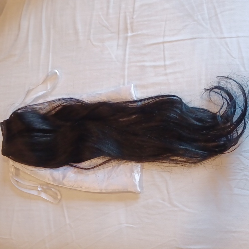 Raw Southeast Asian straight hair 20 inches color:black